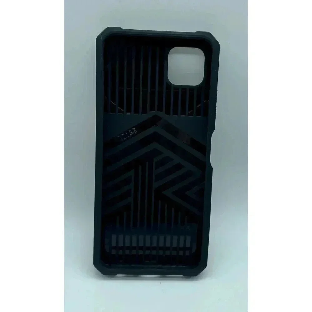 Premium Kick Stand Cardholder Case for Samsung‎ A22 5G Shockproof Black & Red